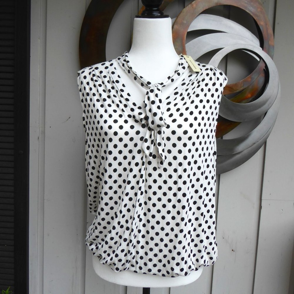 New with tags, Women's Max Studio rayon top, Size Medium